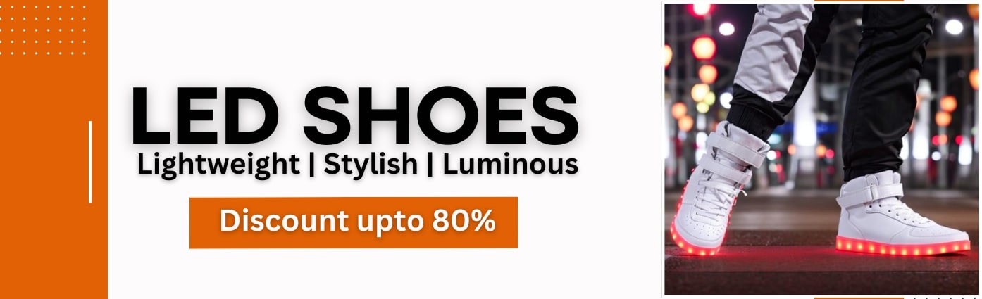 Exclusive Discount on Stylish LED Lighting Shoes – Shop Now!
