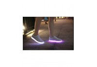 Unisex Seven Color Usb Led Light Up Sneakers