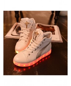 Men Women Usb Charging Lighting Shoes Seven Colors
