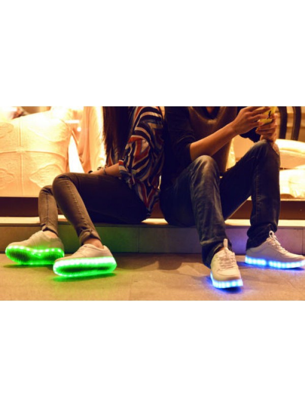 Unisex Seven Color Led Light Up Sneakers