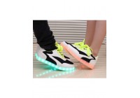 Unisex Seven Colors Led Usb Rechargeable Light Shoes